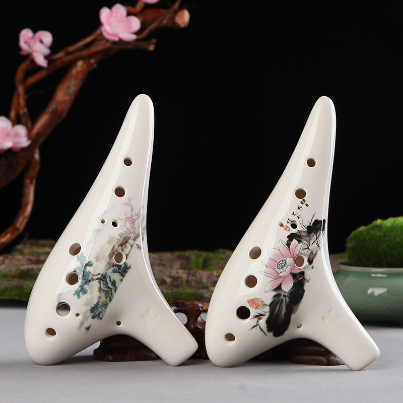 6孔礼物毕业季学生ac中音六孔陶笛古风古典陶笛