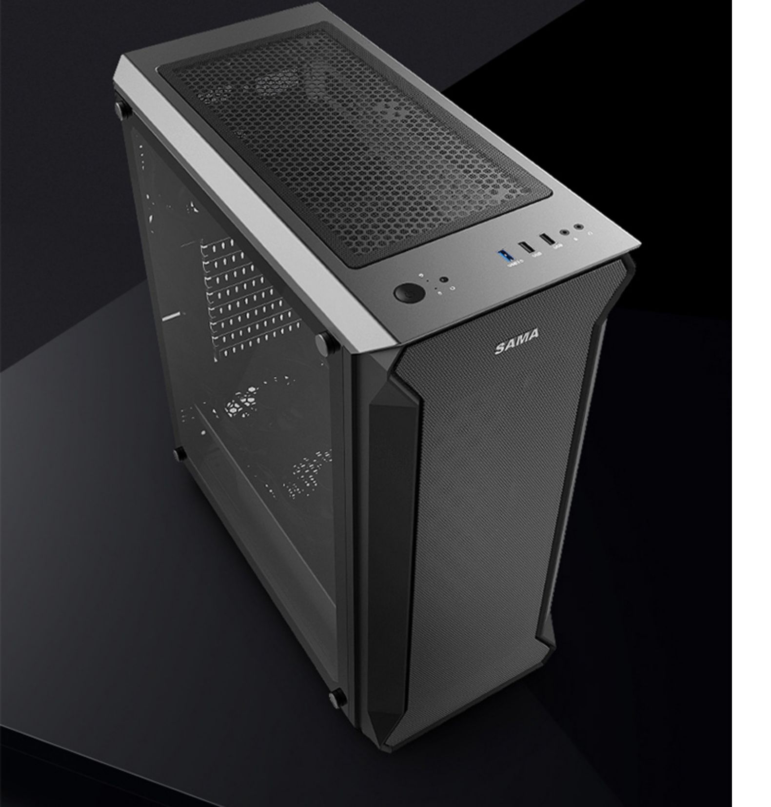 机箱先马厚道先生全塔游戏电脑8pci机箱