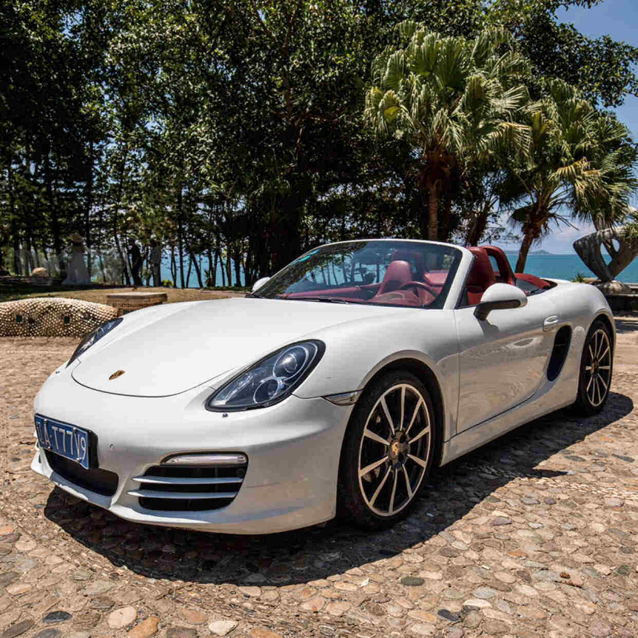 上海租车敞篷跑车保时捷718boxster法拉利奥迪r8兰博基尼租车