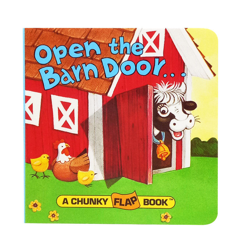 英文barn单词英语儿童幼儿绘本书屋兰登house儿童读物原版书