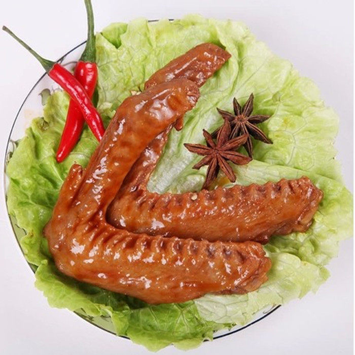 包邮两节鸭翅膀二节翅新鲜冷冻凤泽源麻辣卤味1斤7-8个干净