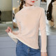 Autumn/winter 2020 new double-faced velvet long-sleeve T-shirt is versatile Autumn/winter 2020 new double-faced velvet long-sleeve T-shirt is versatile