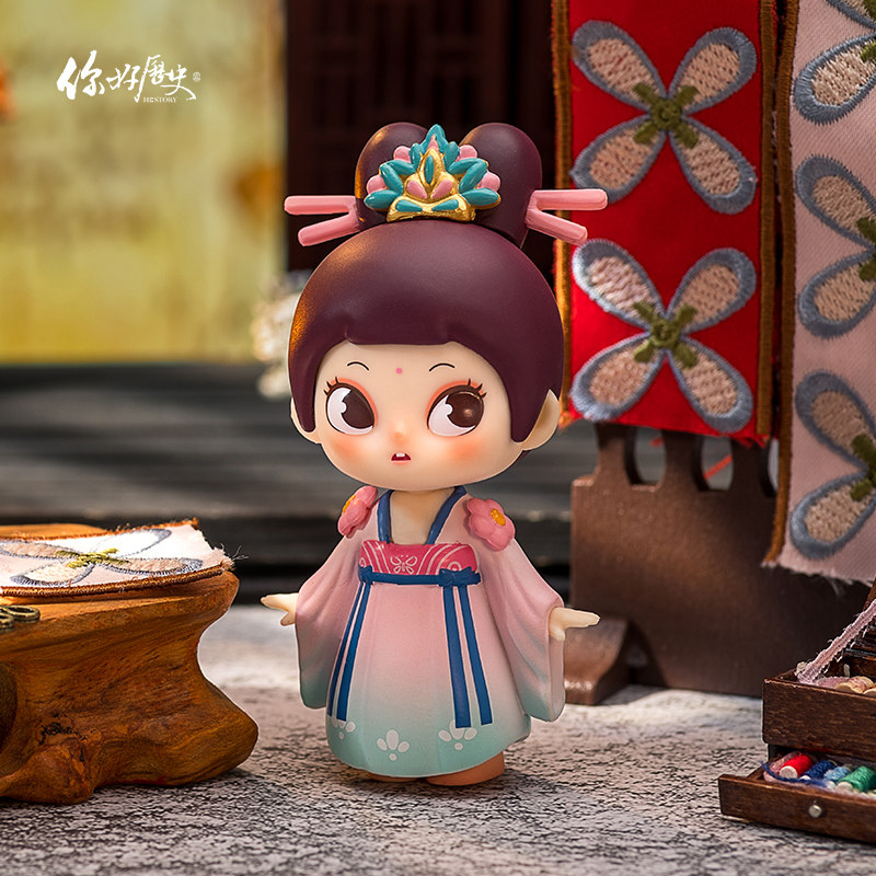 你好历史唐雪芙宫廷佳人系列手办盲盒创意摆件创意摆件