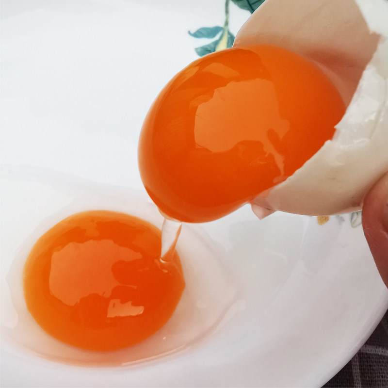 鸭蛋广西北部湾野生10枚红树林新鲜海农家绿壳红心鸭蛋