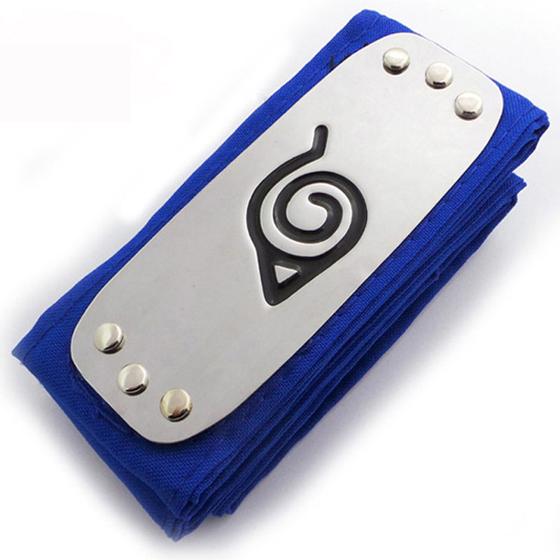 火影护额忍者发饰头带鸣人卡卡西佐助木叶叛忍护额写轮眼动漫周边