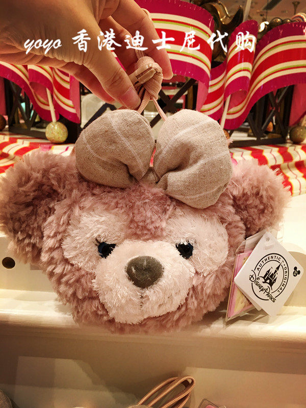 香港迪士尼 duffy达菲熊雪莉玫星黛露兔 卡通斜挎包 斜背头包包