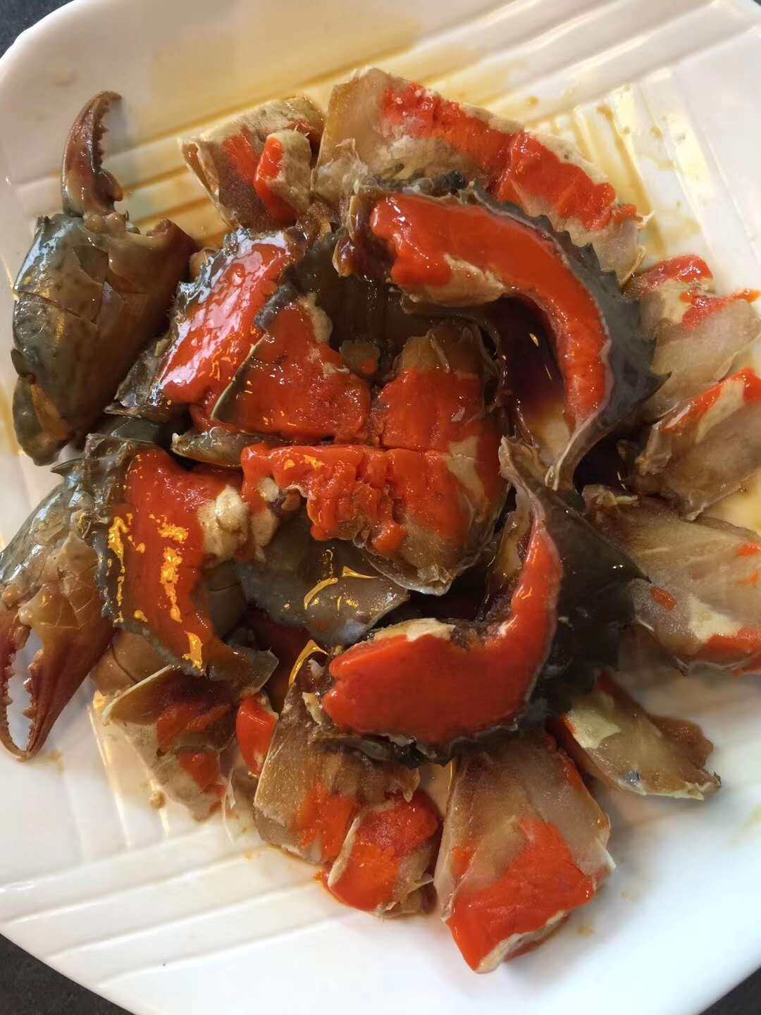 宁波红膏酱青酱蟹酱香蟹酱螃蟹450g腌制醉青蟹类制品