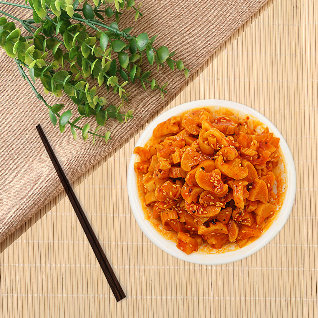 麻辣荆缘萝卜干酱香干五香块大包装酱菜整箱腌制