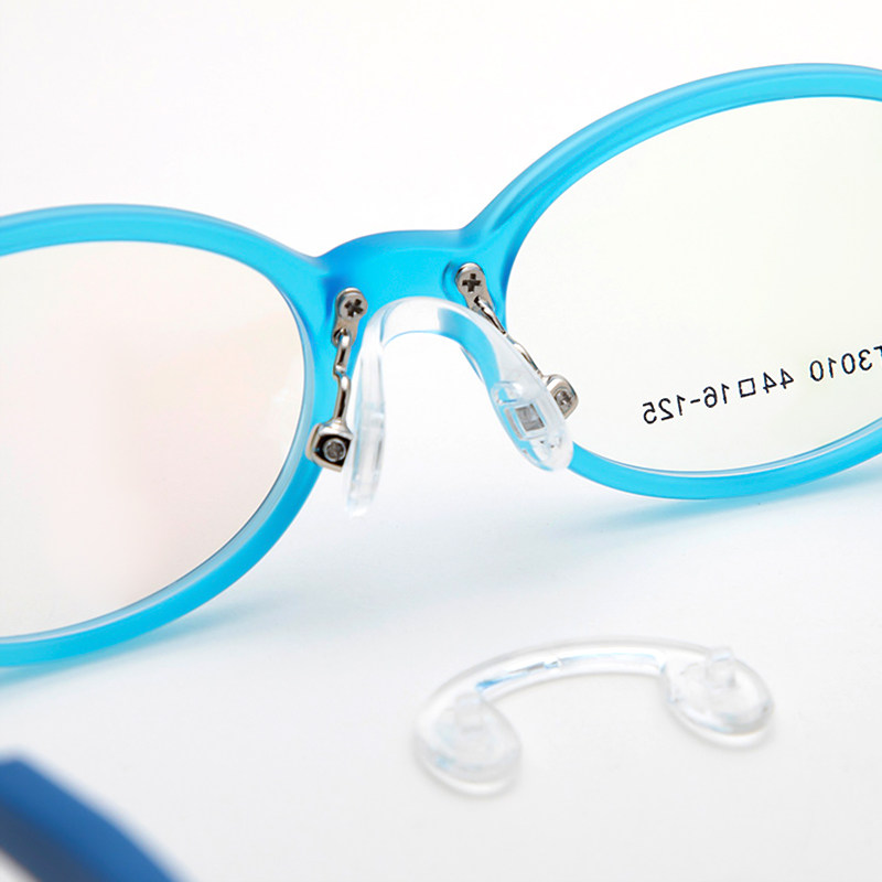 硅胶连体鼻托增高固定眼镜框架形鼻配件眼睛眼镜鼻托