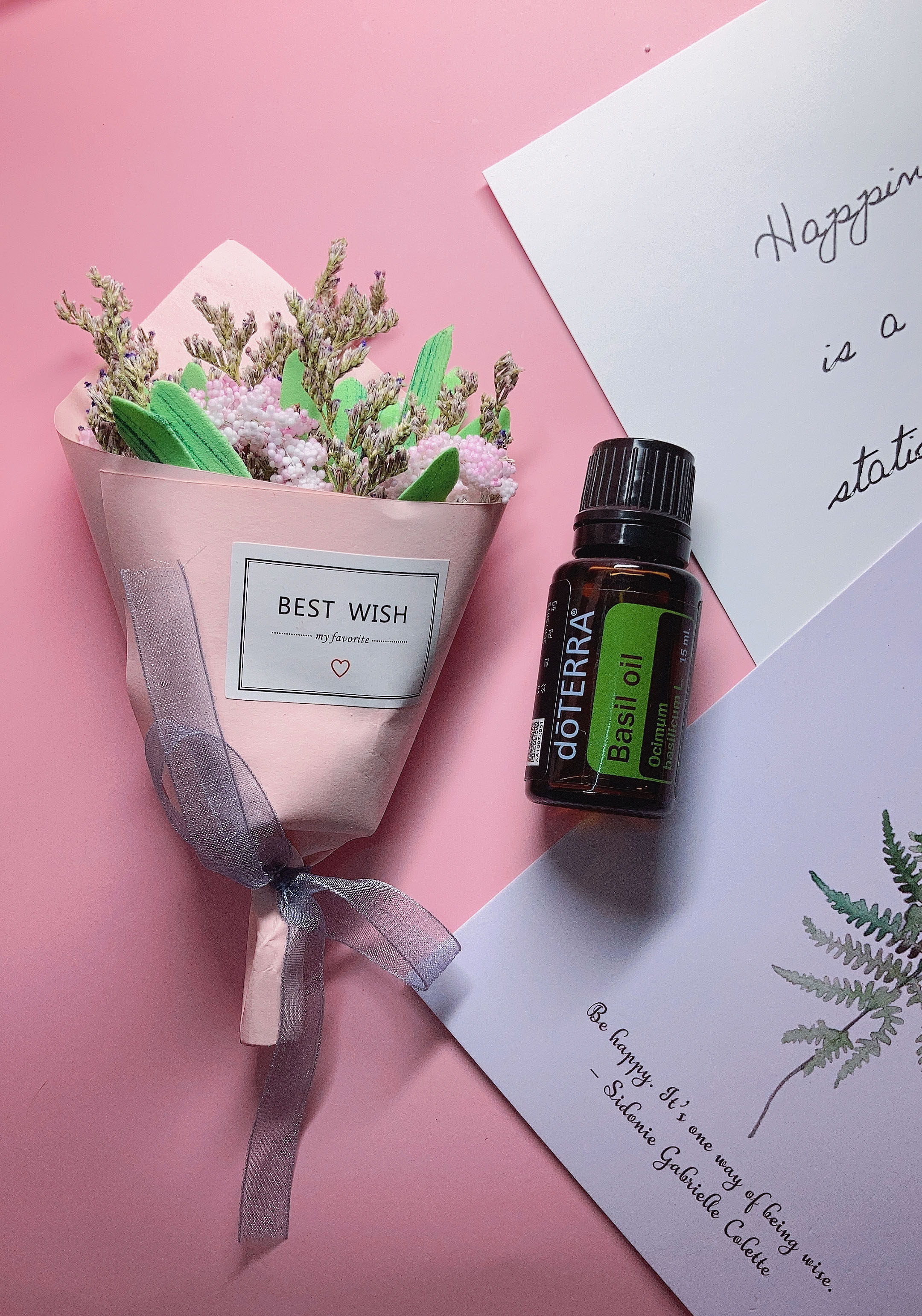 doterra多特瑞罗勒单方精油缓解疼痛官网正品15ml单方精油