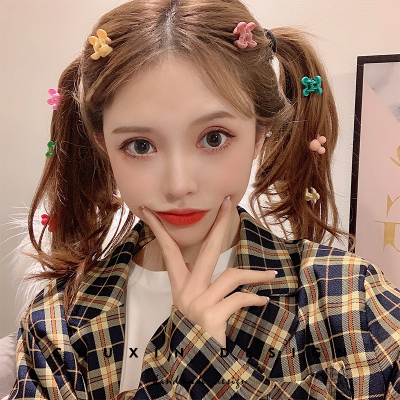 泫雅发夹网红同款可爱迷你少女发卡刘海夹边夹豆豆小抓夹韩国发饰