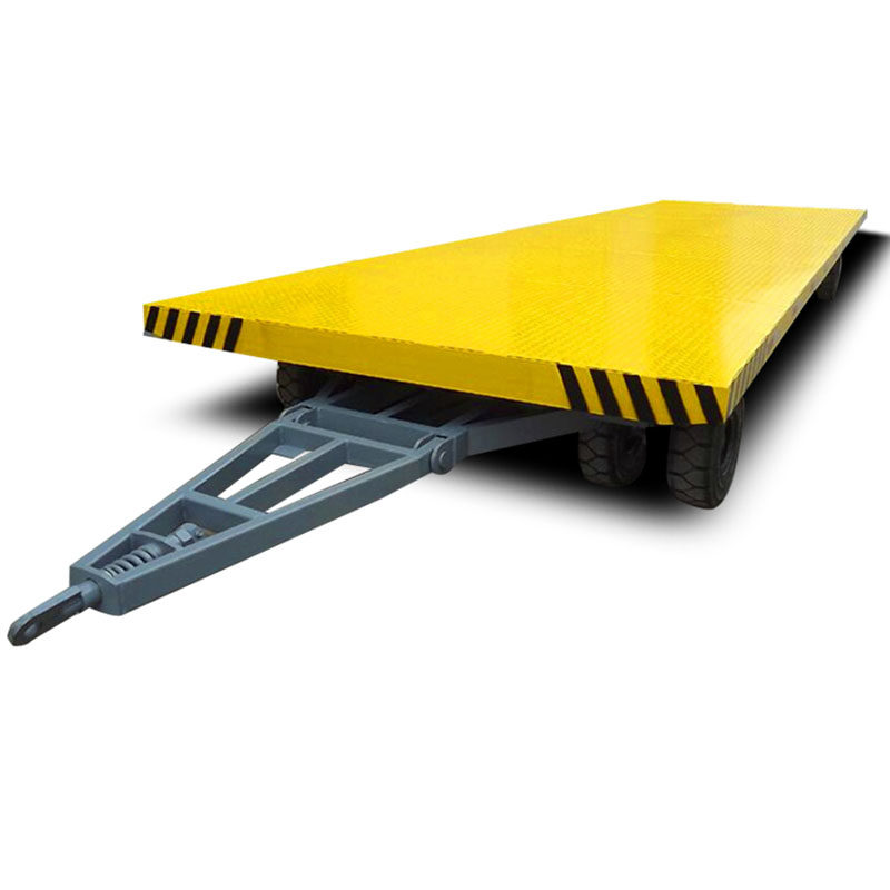 山西朔州牵引平板车载重20吨码头火车站拉货平台其他机械五金新