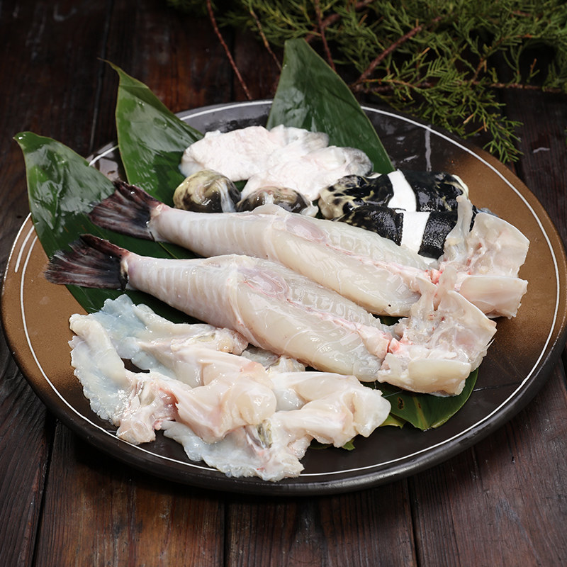 食用河豚肉刺身无毒素河鲀即食河豚日式河豚鱼面大连海鲜生鲜水产