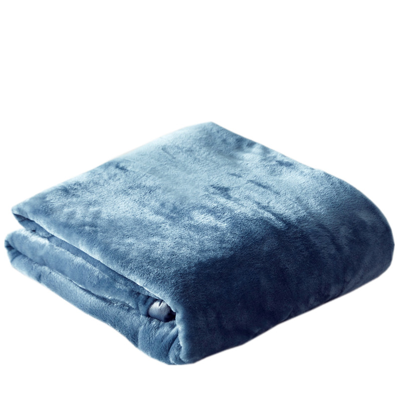 出口珊瑚瑚绒毯子冬季加厚午睡单人办公室毛毯休闲毯