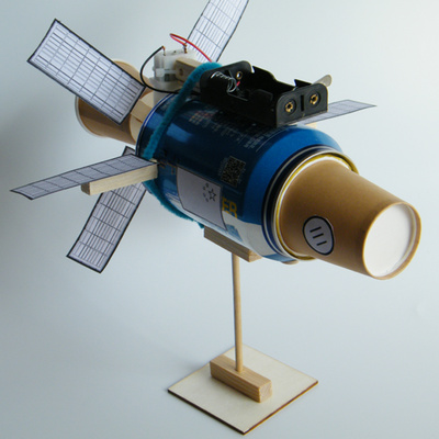 模型科技制作小发明宇宙宇宙空间空间站航天航空手工学生科学实验