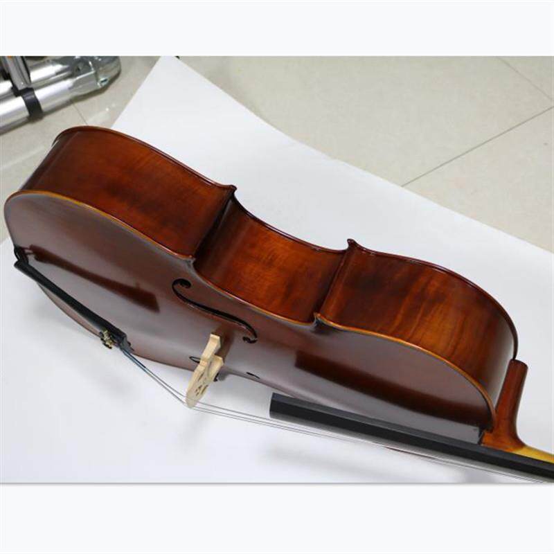 进口欧料大提琴初学者专业级演奏手工儿童考级实木乌木入门乐器