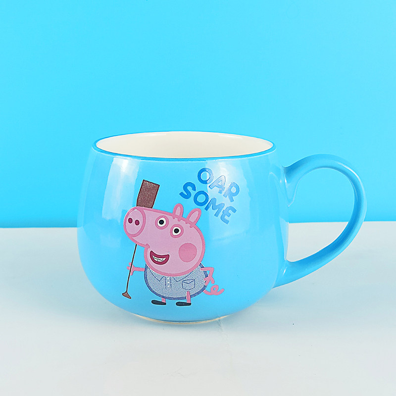 商品详情商品描述小猪佩奇陶瓷杯,一见就心动,让喝水