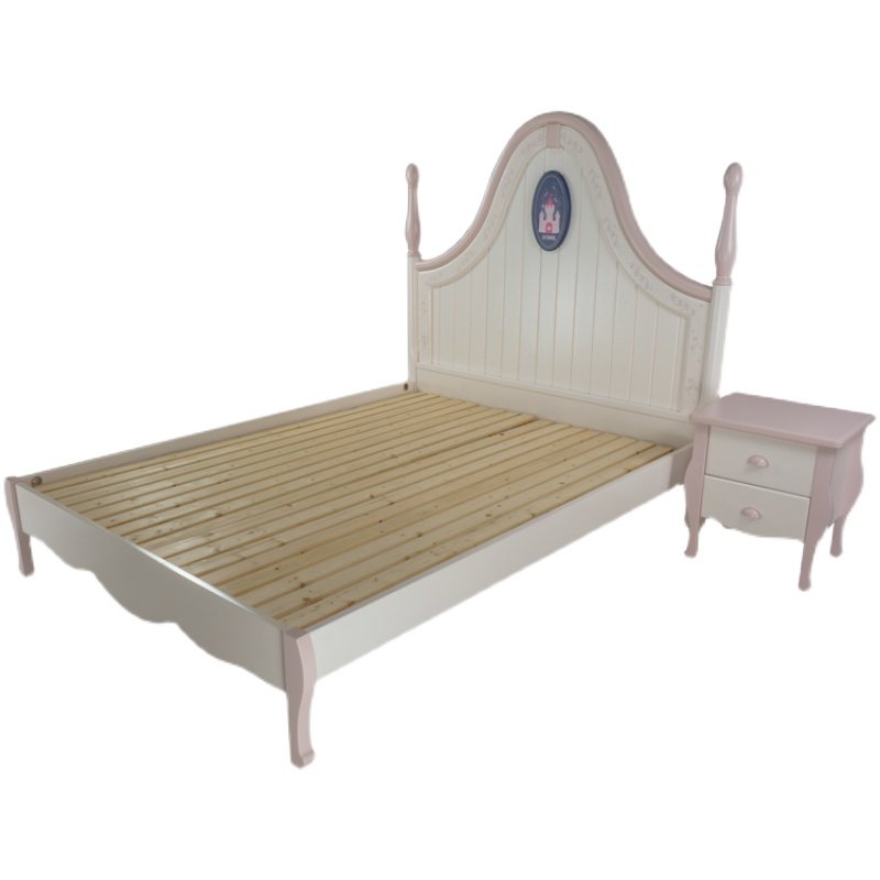 星星索儿童床女孩公主床实木单人床女童女儿卧室组合美墅专柜品牌