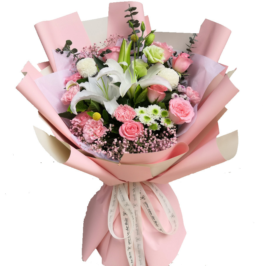 桂林鲜花店康乃馨花束礼盒女神母亲节教师节生日市区鲜花速递同城