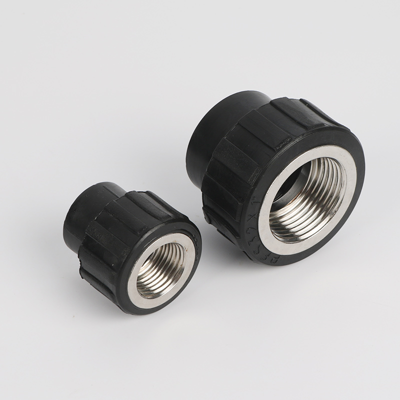 直接pe内丝内牙hdpe给水管4分6分配件管件pe管