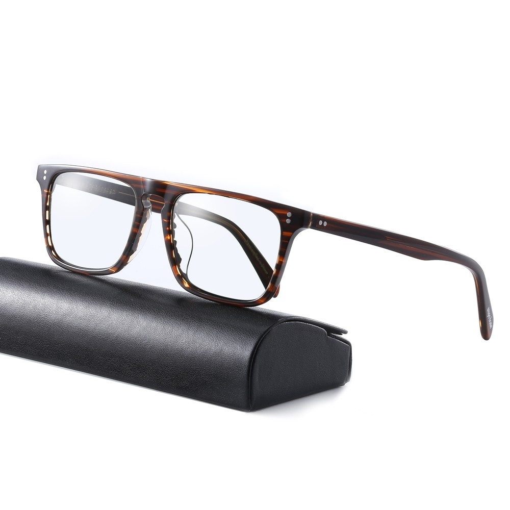 钢铁侠小罗罗伯特唐尼复古方形板材全框眼镜架近视眼镜架