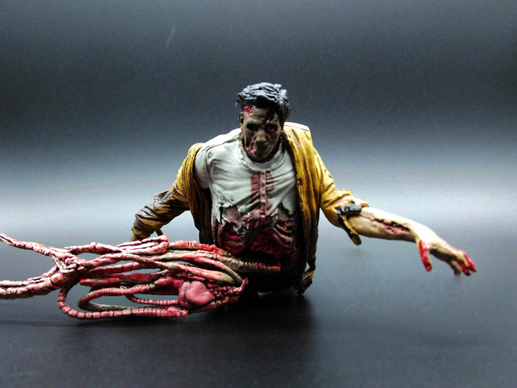 行尸走肉手办生化危机5寸开膛杰森僵尸肖恩可动人偶潮玩盲盒