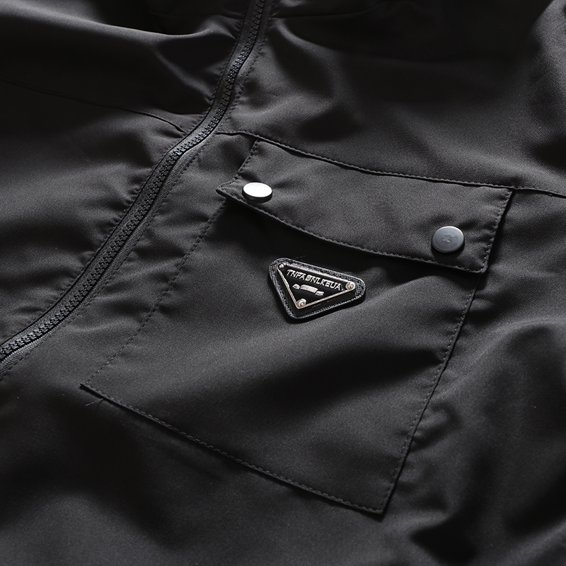 硬货！剪标！！外贸男装剪标单春秋连帽夹克潮流帅气休闲外套