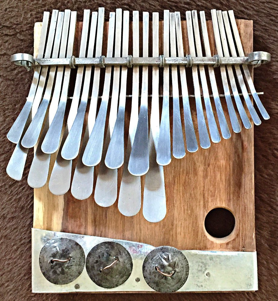 津巴布韦mbira姆比拉琴kalimba手指拇指钢琴卡林巴