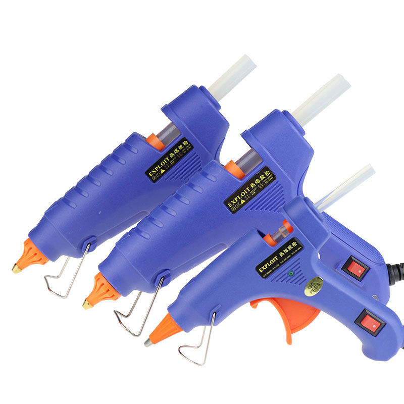 开拓热熔胶枪家用手工制作幼儿园儿童小号电热熔枪7