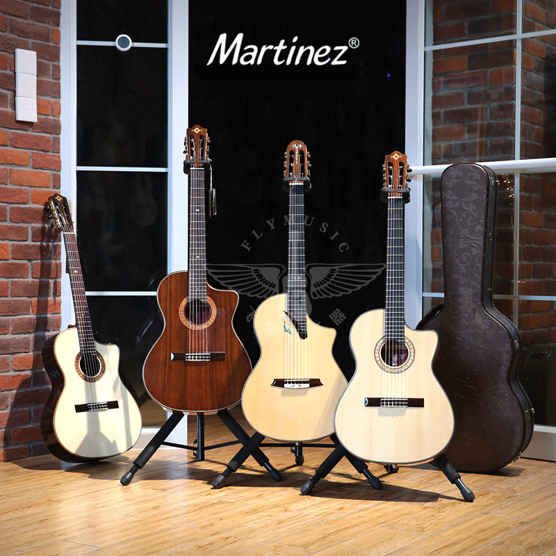 custom古典尼龙巴玫14brw海豚14ms琴行martinez丁尼吉他古典吉他