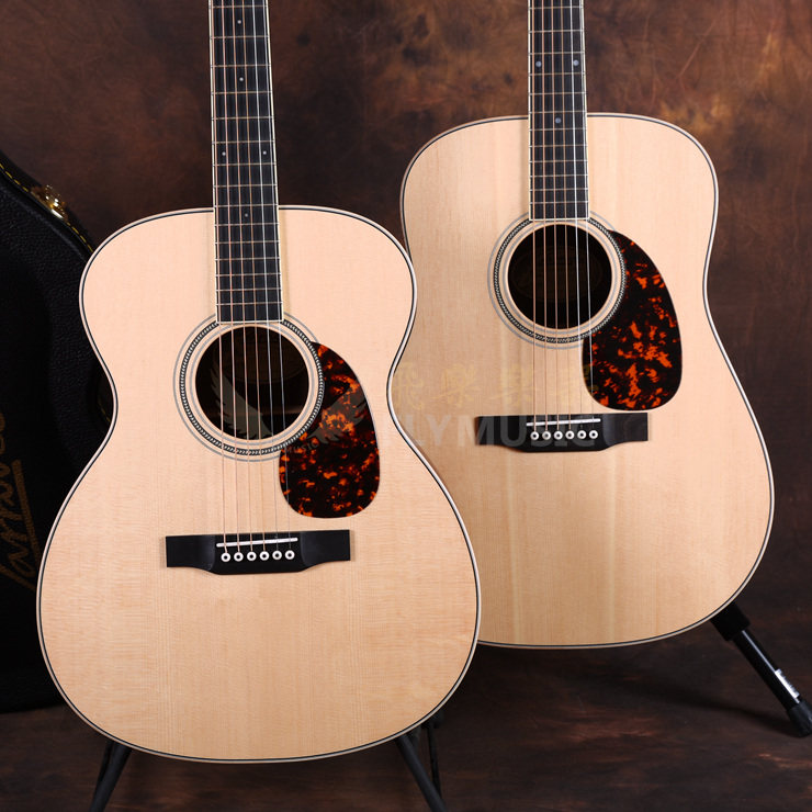 木吉民谣单板手工40r03r琴行om拉瑞larrivee吉他-民谣吉他