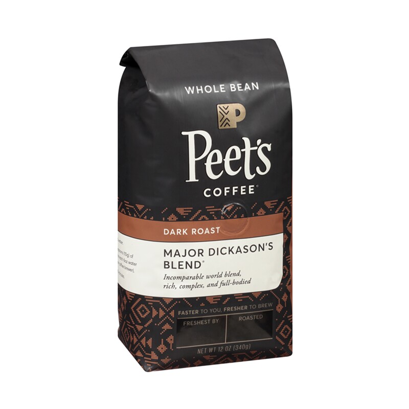 特价peetcoffee皮爷咖啡低因迪克森少校招牌咖啡豆研磨咖啡粉