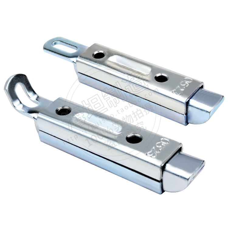 拉动自动弹簧工业门插销mx06联动式自天地插销暗插销