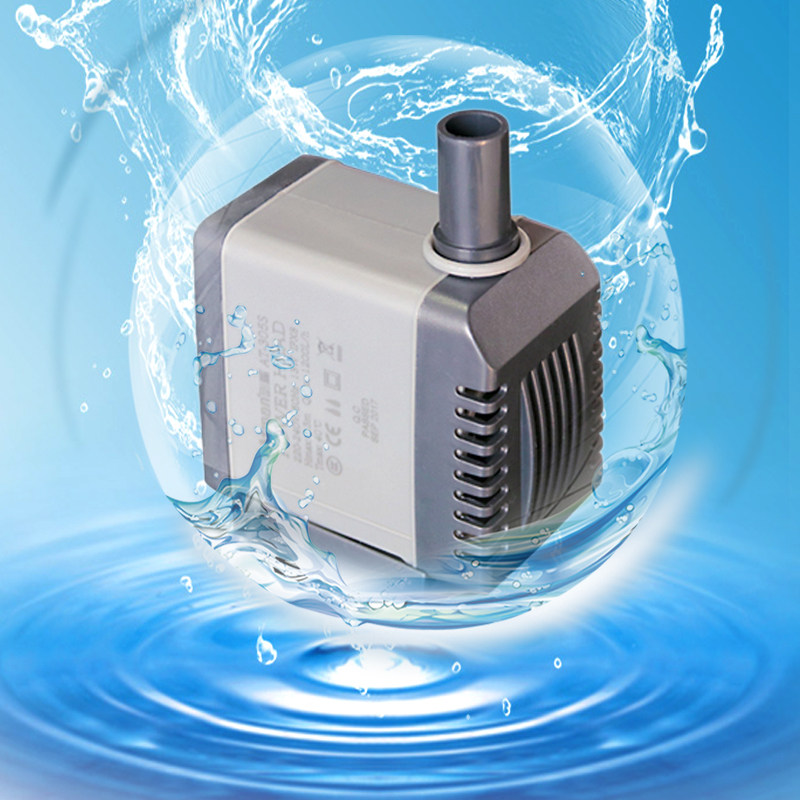 水泵创星潜水泵at102at103at104at105at106鱼缸抽水潜水泵