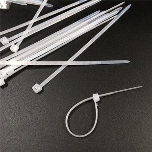 自锁式 捆扎带子扎绳胶带 扎带塑料扎线带电线固定捆扎带束带锁扣式