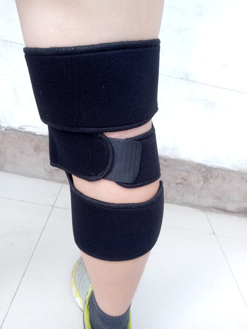 护膝豪邦托玛琳远红外自发发热护具保暖预防运动损伤保健护具护腰