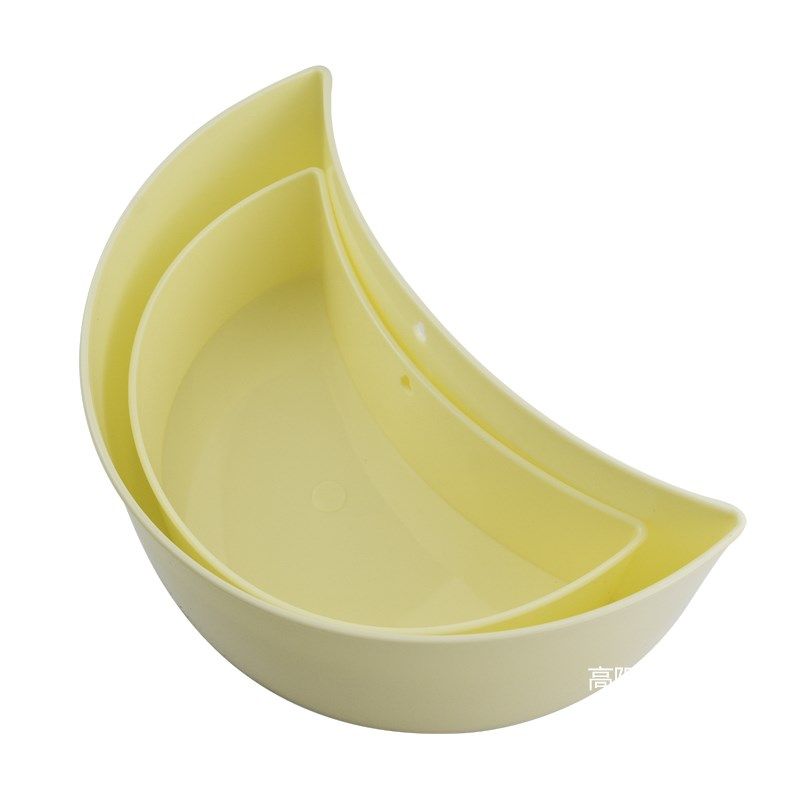 大号腰斗不锈钢砧板塑料密封不渗渗水半圆料斗厨房置物架