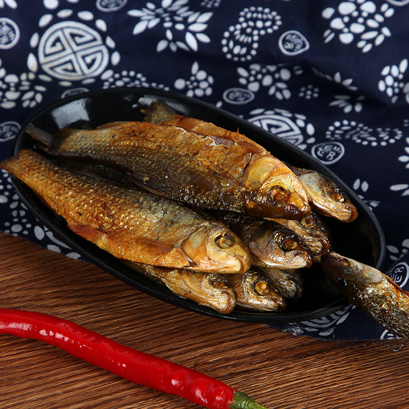 湖南特产 浏阳【英田东江鱼】柴火熏制小鱼仔180g下饭酒店菜