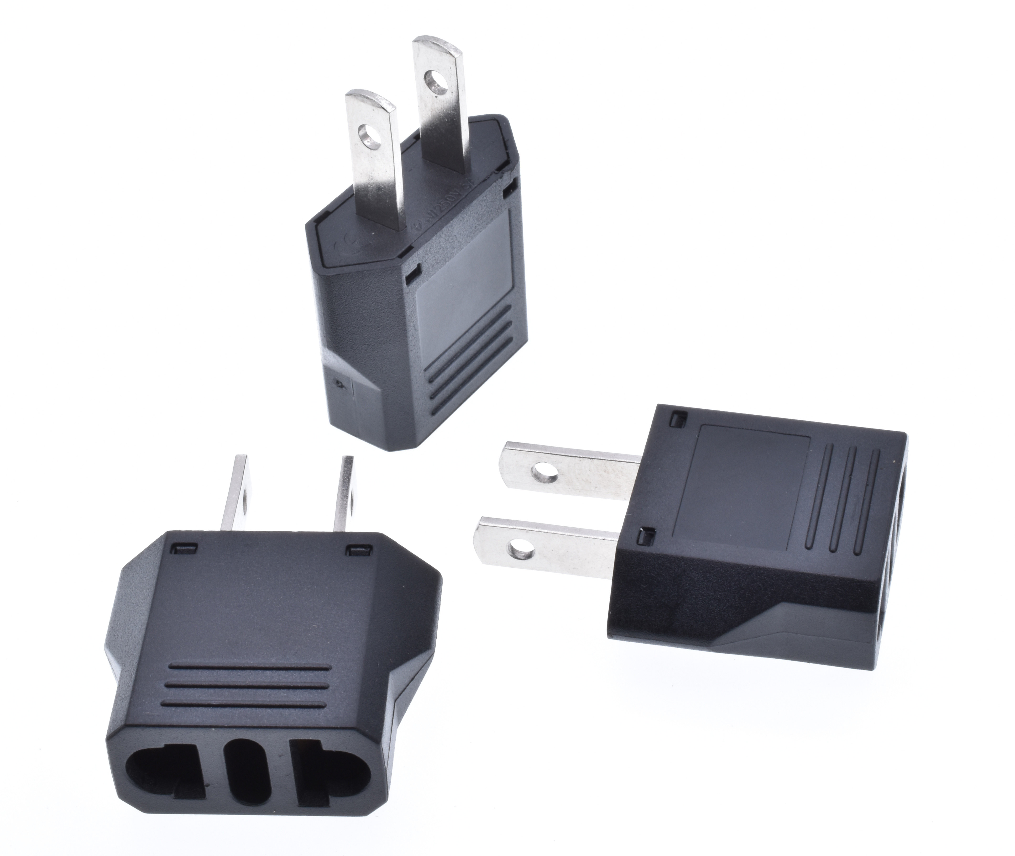 勃欣bx91211非标两扁美式转换插头美转澳美转欧转换插头