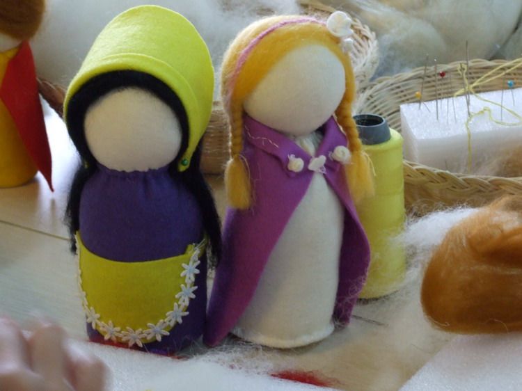 华德福生活莫丘利大张羊毛毛毡diy材料娃娃手工其他手工制作