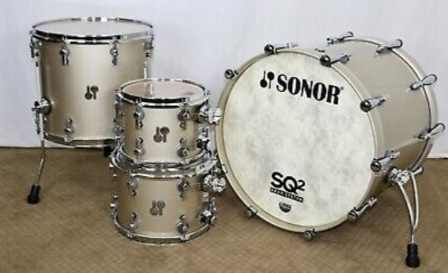 索诺套鼓sonorsq2heavymediumbeech架子鼓专业架子鼓