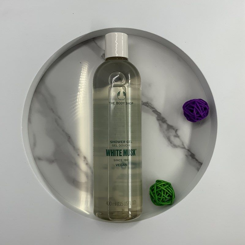 保税仓发thebodyshop美体小铺白麝香麝香丝柔沐浴露韩剧鬼怪沐浴露