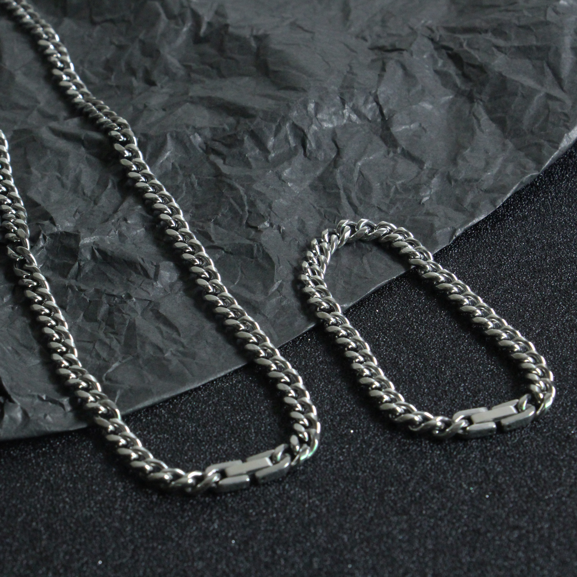 项链极光家古巴男潮嘻哈链子链条复古港风女款项链