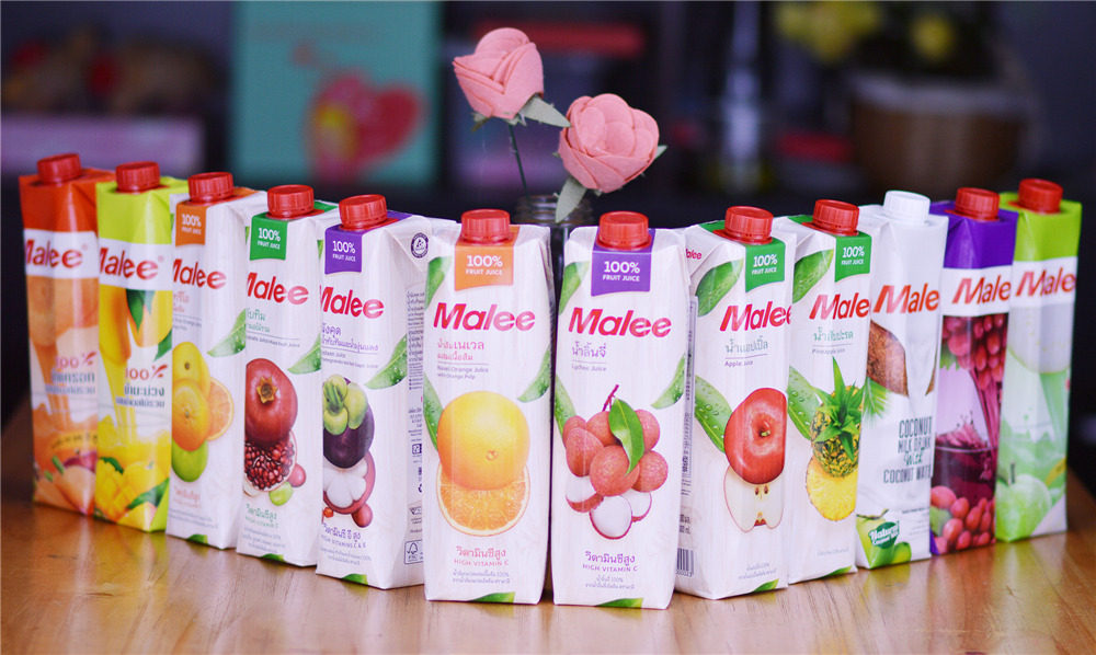 【饮中仙】泰国进口malee玛丽山竹混合果汁复原水果汁饮料