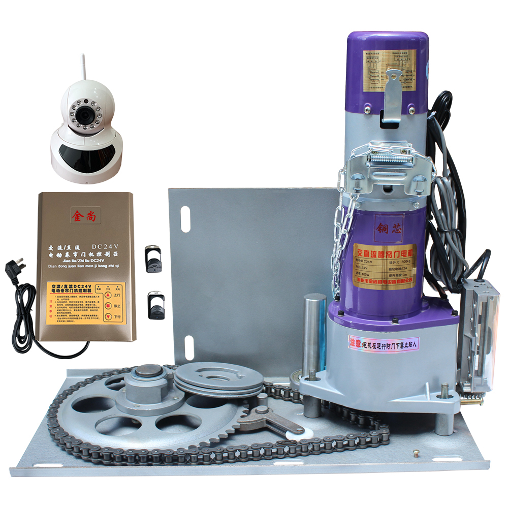 漳州电动卷帘门电机 全套车库门电机 遇阻反弹铜芯防雷电机600kg