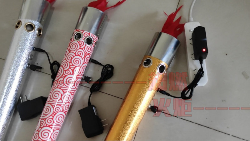 电子火炬火把充电运动会结婚舞台表演入宅重复创意礼盒