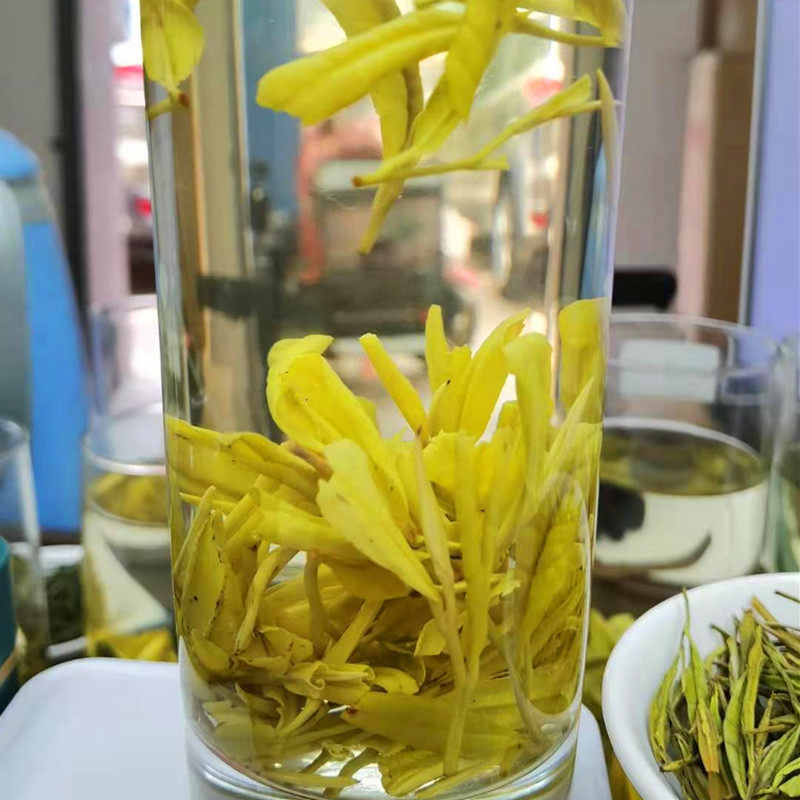 2021年郎溪黄茶明后雨前春茶黄金芽新高山绿茶其它绿茶