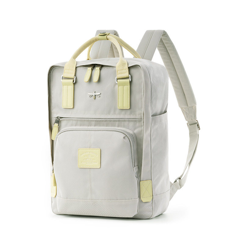 myd萤火虫双肩包女学生书包2022休闲旅行背包纯色双肩背包