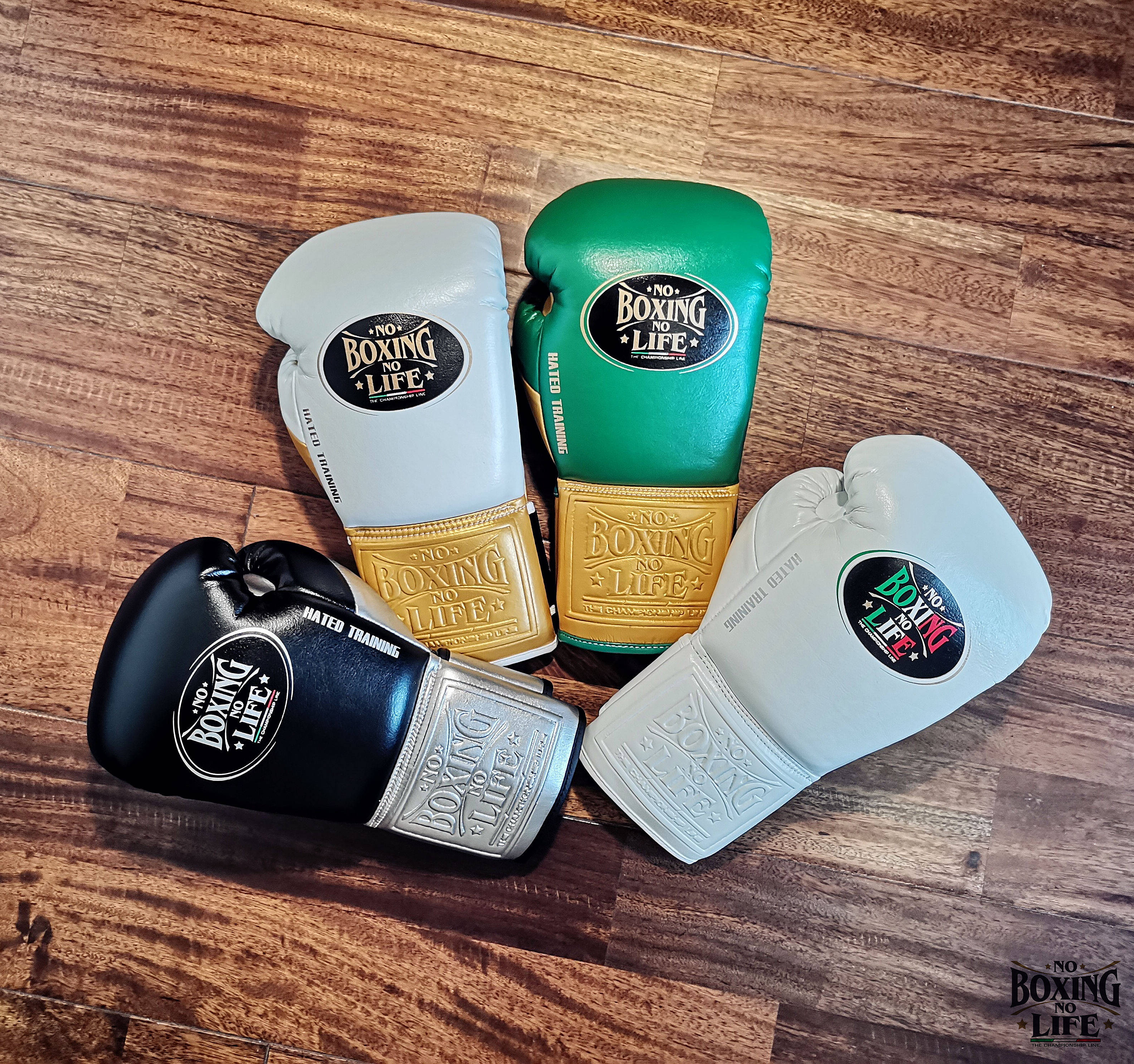 noboxingnolife阿瓦雷兹拳泰拳散打搏击格斗马毛乳胶拳击手套