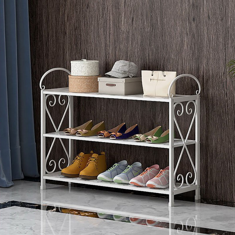 鞋架简易门口窄小小型迷你拆装家用室内好看鞋架